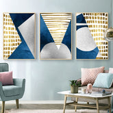 Toile - Abstract Blue